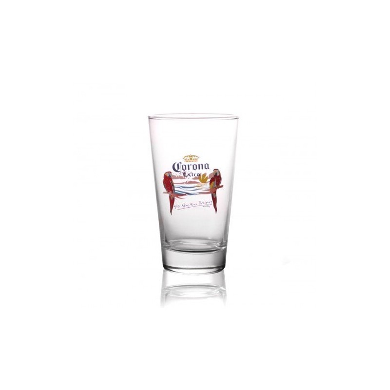 Corona 16 oz Beer/Pub Glasses- 4 Pack
