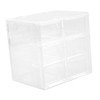 KOMBIUDA 6grids Drawer Organizer Acrylic Storage Compartments for Easy Access