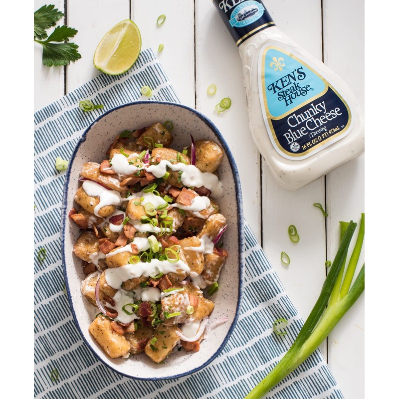 Ken's Steak House Chunky Blue Cheese Dressing (Pack of 6)