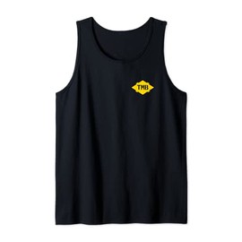 TMB Trail Marker - Pocket Patch - Tour du Mont Blanc Tank Top