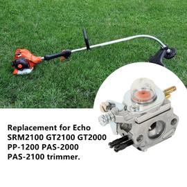 munirater Carburetor Air Filter Fuel Line Spark Plug Maintenance Kit Replacement for Echo SRM2100 SRM2110 PE-2000 PP-1200 PP-800 PPT-2100 Zama C1U-K52 C1U-K47 C1U-K29,12520013312 125200133313