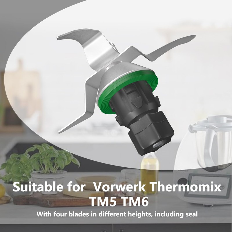 Blender Blade Replacement Compatible with Vorwerk Thermomix TM5 TM6