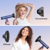 Ionic Hair Dryer with Diffuser and Concentrator, Professional Lightweight Quiet