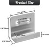 LOUZAGO 10 Pcs Wall Hanger, Stainless Steel Wall Mount Brackets