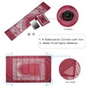 Hitopin Travel Prayer Mat, 4 PCS 60cm*100cm Portable Prayer Mat,