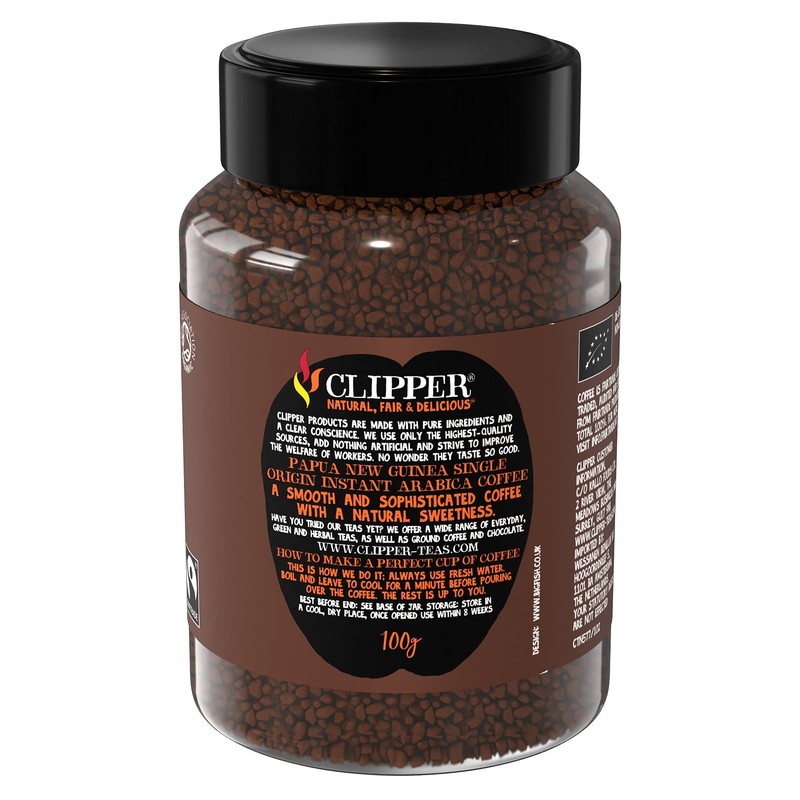 Clipper Organic Papua New Guinea Rich Roast Single Origin Arabica