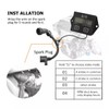 Small Engine Hour Meter and Digital Tachometer, Waterproof Inductive Tacho