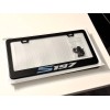 Unbranded Mustang S197 Premium Black Metal License Plate Frame Tag