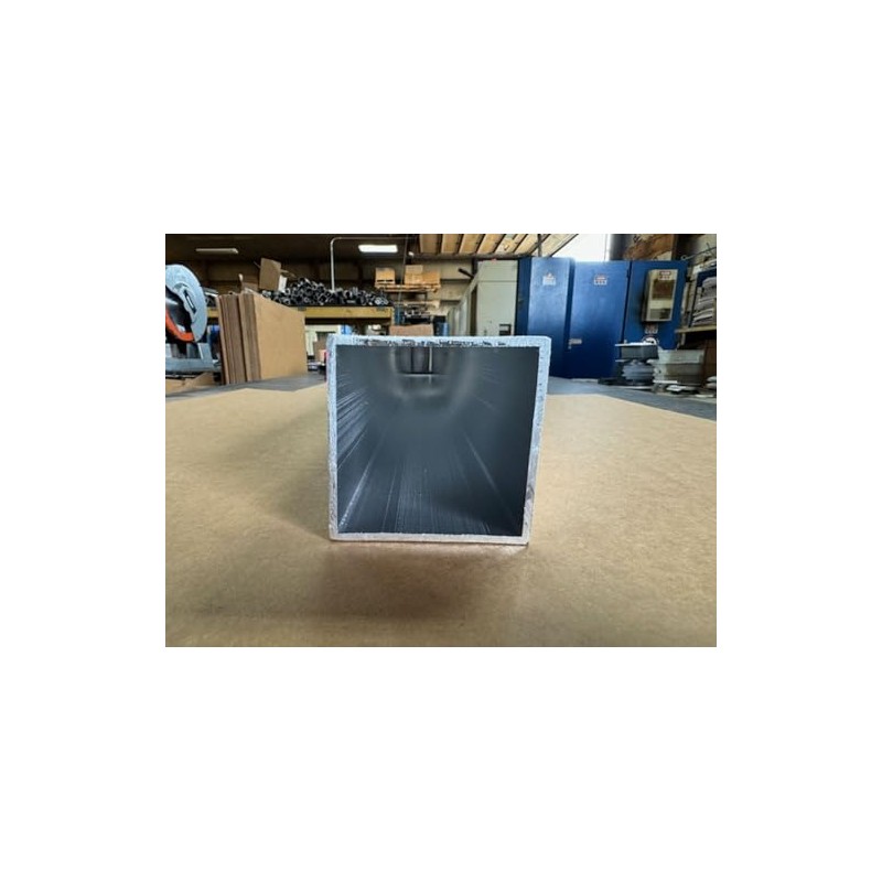 1/8" Wall x 3" x 3" Square Aluminum Tube, 6061