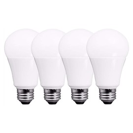 TCP RLA10050ND4 Eco$ave LED Light Bulb, A19 Shape, 4 Count (Pack of 1), Daylight