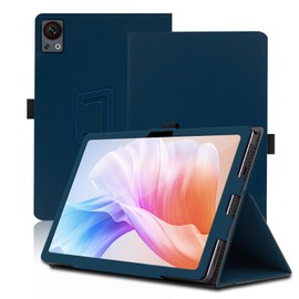 Case for DOOGEE T30S, 11 inch, DOOGEE T30S Tablet Case, Folding Stand Protective Cover with Pencil Holder and Wrist Strap, Full Protection. (Blue)