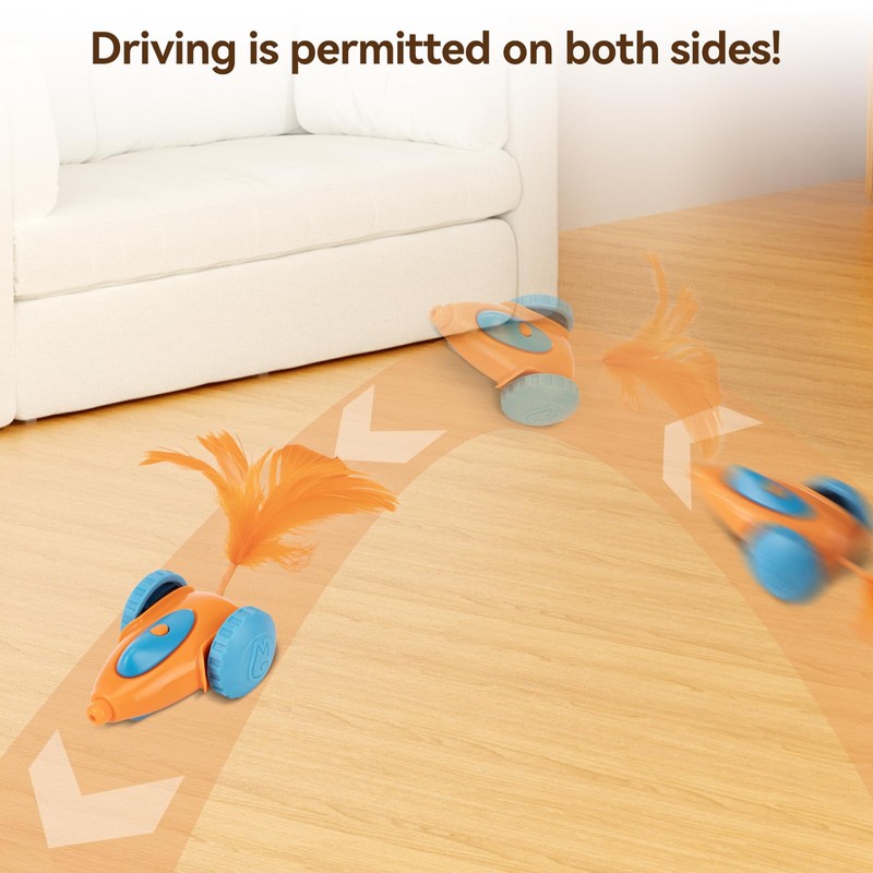 Migipaws cat Toy, Automatic Interactive Migicar Toy Like a Mouse,