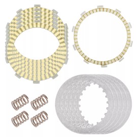 Caltric Clutch Friction Steel Plates Kit for Honda TRX350TE Rancher 350 2x4 ES 2000-2006