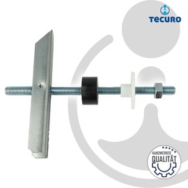 tecuro Washbasin Fixing Tilting Dowel Cavity Fixing 30 mm Bore M10 x 180 mm for Secure Mounting Washbasin & Urinals