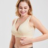 netdraw Women's Bamboo Viscose Nursing Sleep Bra, Ultra Soft Wire-Free