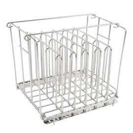 Slow Cooker Stainless Steel Rack with Large Capacity, Adjustable Circulation Space for Sous Vape Cooking at Low Temperature, Wide Crossbar Effectively Prevents