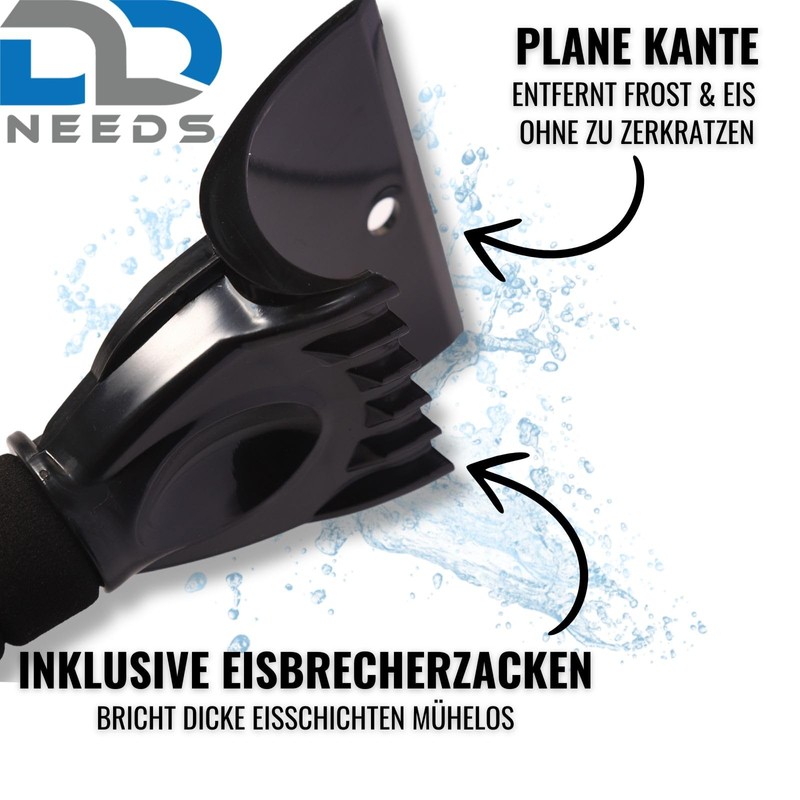 D2D Premium Ice Scraper, Efficient Car De-Icer for Gentle De-Icer,