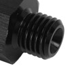 1 Pair AN4 to M8 Oil Cooler Fitting Adapter Black