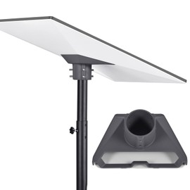 Steinwhale Pipe Adapter for Starlink Standard/Gen 3, Pole Mount Adapter Mounting Kit Aluminum, Corrosion Resistance, Easy to Install, 3 Colors Available (Grey)