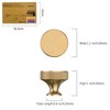 Coinkoly 10 Pack Champagne Bronze Cabinet Pulls Knurled Cabinet Knobs