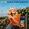 7RYMS Qshot V2 PRO Wireless Selfie Monitor Screen with 4K/60fps,