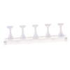 BIUDECO 1 Set Acrylic Nail Art Display Stand Nail Tips