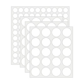 160 Pcs Double Sided Tape,10 mm/20 mm Sticky Putty Clear Removable Double Sided Adhesive Dot Sticker,No Trace Sticky Putty for Wall Hanging,Round Two Sided Tape for Crafts Decoration