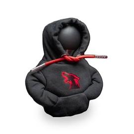 Billetworkz Shift Knob Hoodie, Mini Gear Shift Hoodie, Coyote Red