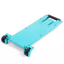 Pelican 1615 Complete Teal Trolley Kit - With 2 wheel housings.