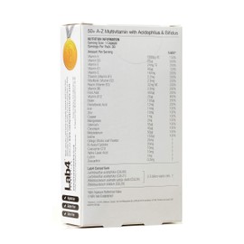 Proven Probiotics 50+ A-Z Multivitamins and Bifidus Capsules - Pack of 30s