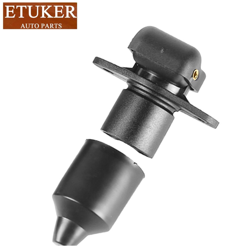 ETUKER 1x Trailer Socket 3-Pin Flat Three-Pole Plug 12 V