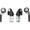 Microshift Bar End Shifter Set, 9-Speed Road, Double/Triple, Shimano Compatible,