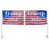 Premium DOUBLE-SIDED Trump WON 2024 Flag 12X18 3Ply CAR BOAT
