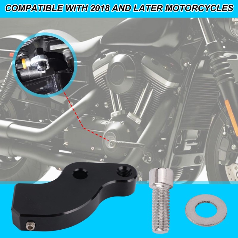 lasuroa Motorcycle Neutral Shift Assist Kit, Aluminum Alloy Easy Neutral