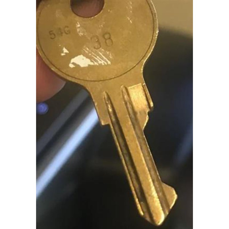 File Cabinet, Desk or Cubicle Replacement Key for Sentry Safe/Schwab