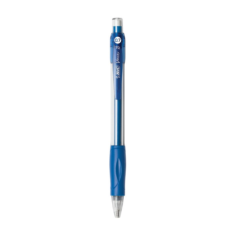 BIC Velocity Mechanical Pencil, HB #2, 0.70 mm, Blue Barrel,