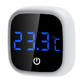 Aquarium Thermometer, Aideepen Mini Thermometer Aquarium Indoor High Precision LED Digital Display