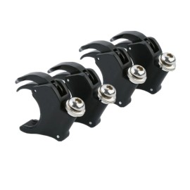 TCMT 4PCS 49mm Windshield Clamps Fit For Harley Dyna Street Bob Wide Glide Sportster