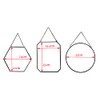 GreyZouq set of 3 wall mirrors (assorted black)