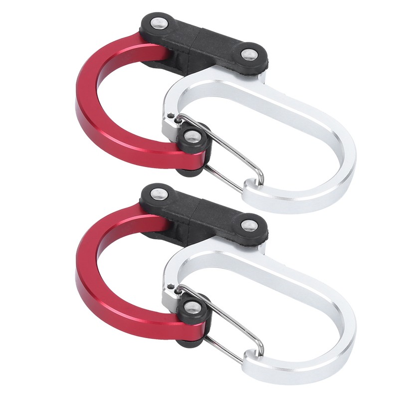 Aluminum Carabiner MultiFunction Outdoor Travelling Quick Hanging External Buckle 2