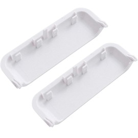Beaquicy W10861225 W10714516 Dryer Door Handle - Pack of 2 Unbreakable - Fit for Whirlpool Kenmore Maytag Amana Crosley Dryer Replace AP5999398 PS11731583 W10861225VP
