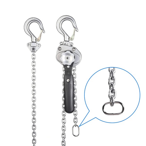 Amarite Mini Lever Chain Hoist 1/2 ton，Small Come Along 1100