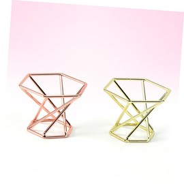 BIUDECO Stainless Steel Makeup Puff Racks Powder Puff Drying Holder 3pcs Storage Racks