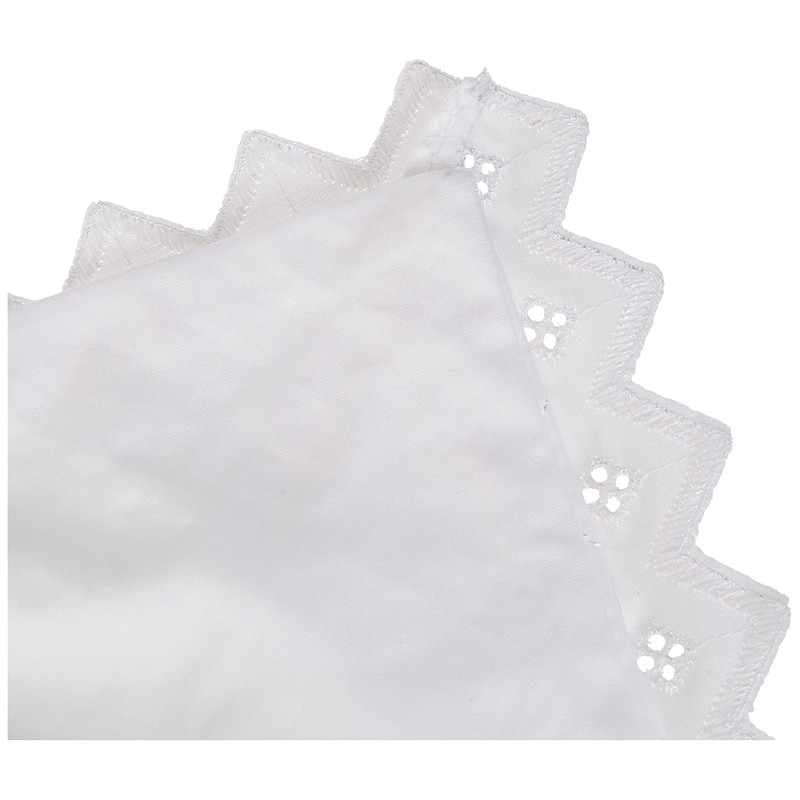 Balmoral Embroidered Housewife Pillowcase Pair Luxury Percale Pillow Cover Bedding,