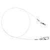 Spro Matt Black Leader Fluoro - 2 Fluorocarbon Spin Leaders