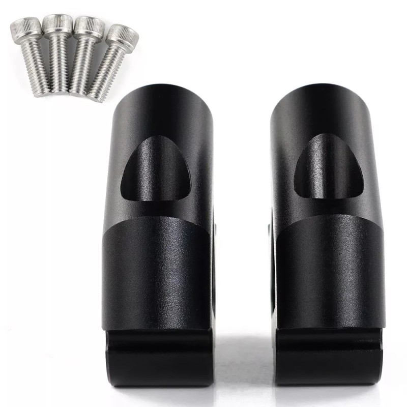 xitomer Motorcycle Offset Handlebar Riser Relocator Set Fit For Svartpilen