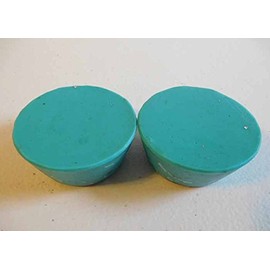 2 Teal Small Tower Buster Crystal Orgone Generator Energy Accumulator 528Hz/7.83Hz/Advance Harmonics Many Beautiful Ingredients and Colors!! (Teal)