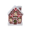 Home & Styling Gingerbread House Figurine, 10 cm, Pattern: Pattern