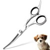 Professional Curved Dog Grooming Scissors with Rounded Tips, Cat Shears,