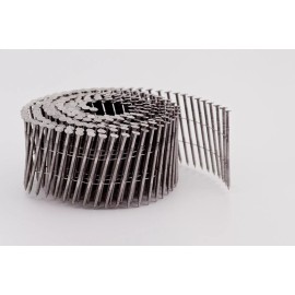 NailPRO 1-1/4" x .093 Stainless Steel Coil Ring Shank Siding Nails, 3,600 pcs